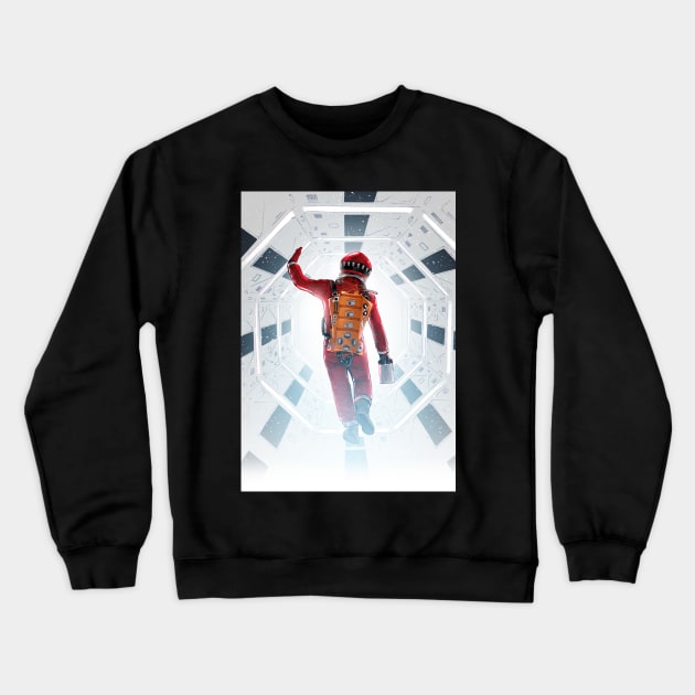 2001 Space Odyssey Crewneck Sweatshirt by nabakumov